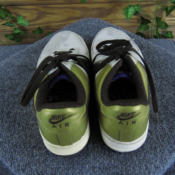 Nike Sneaker Original Six Air Force‎ I Boys Y 6.5 Medium Athletic Gold Synthetic - Picture 4 of 6